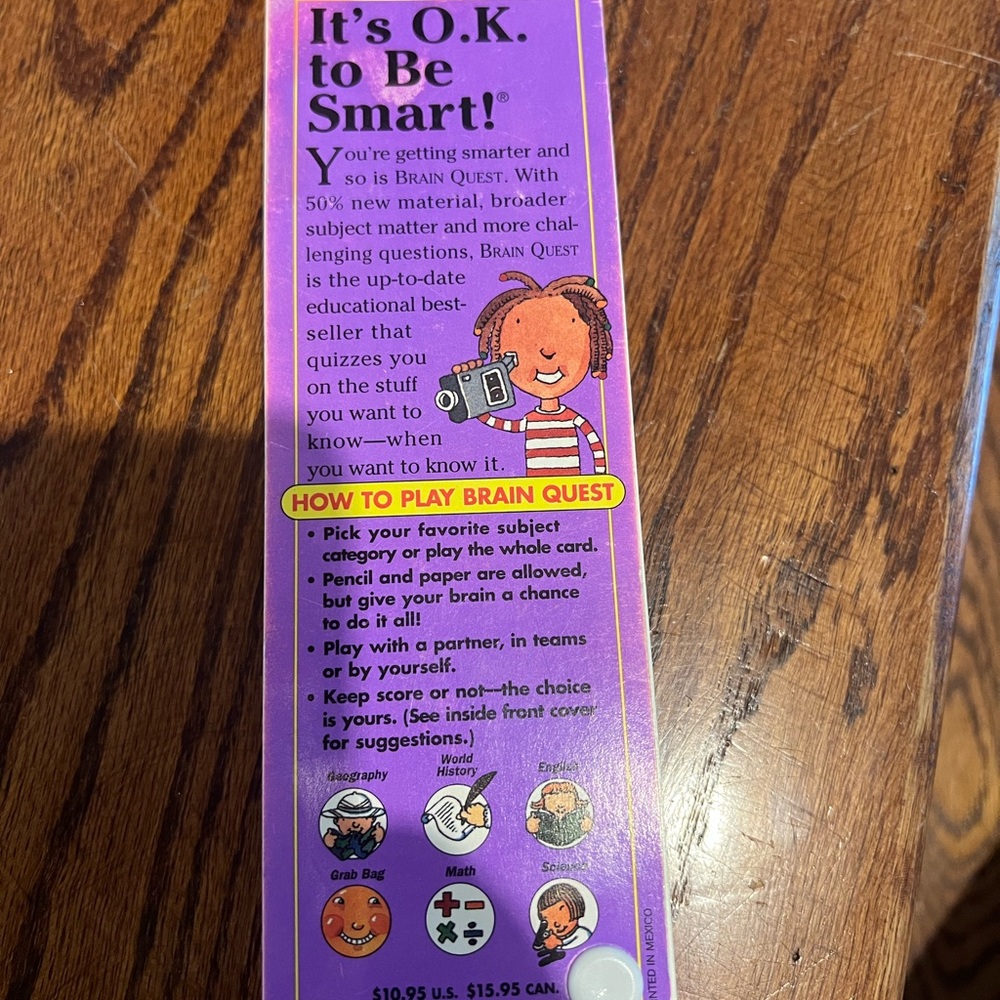 Brain quest deck - Picture 2 of 3
